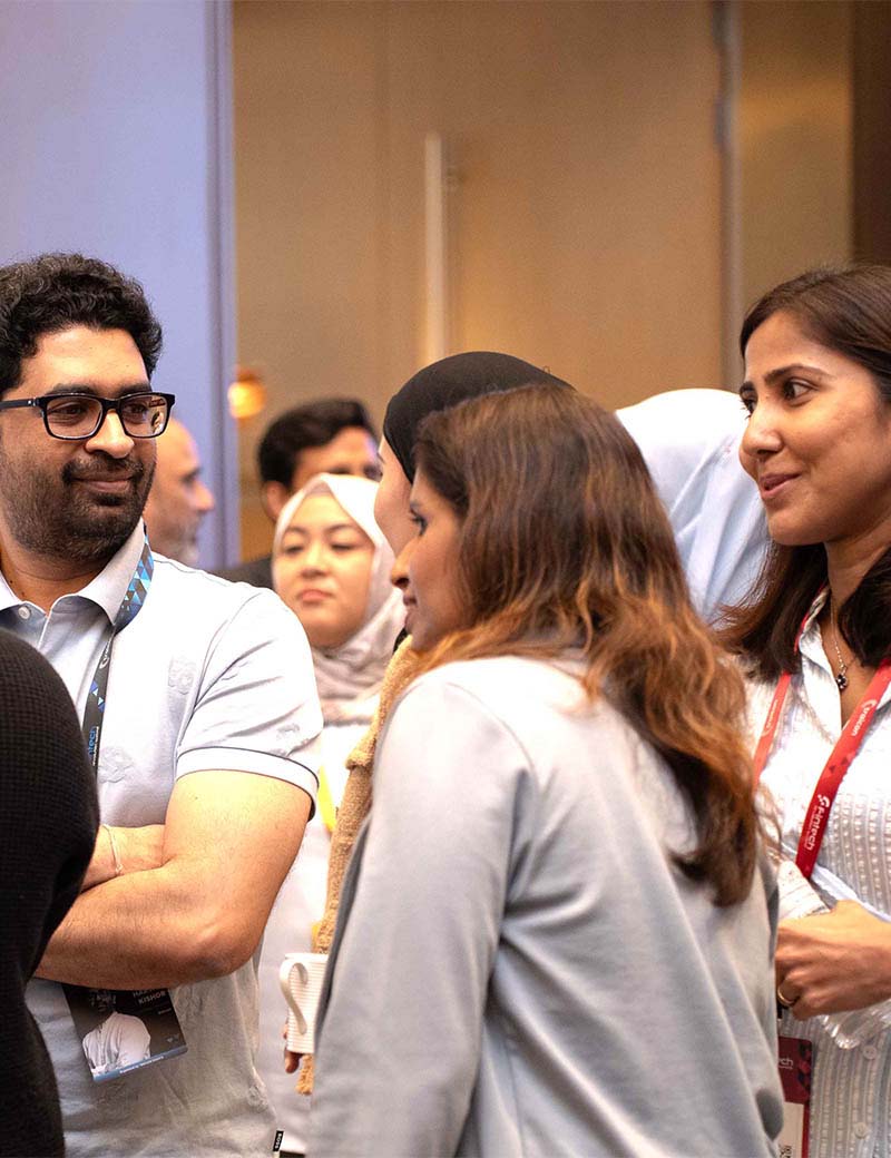 Business meeting at Fintech Revolution Summit