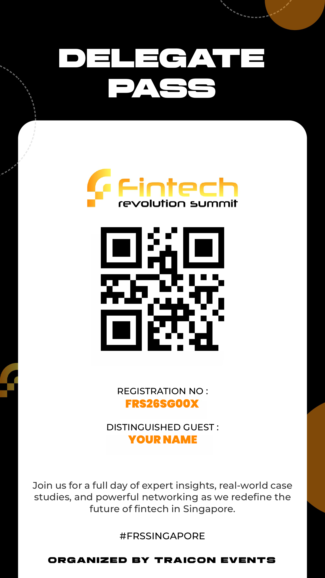 Sample Delegate Pass